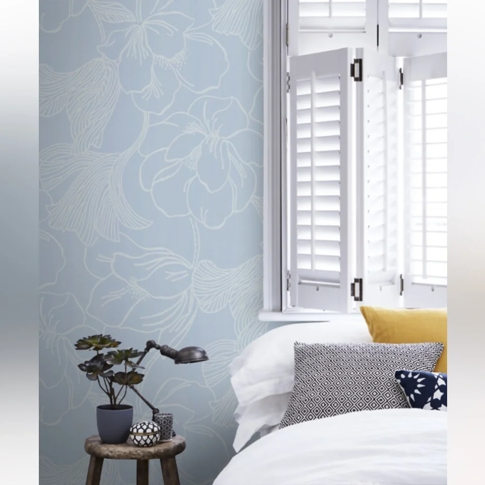 Anthropologie Farrow & Ball Helleborus Wallpaper NWT